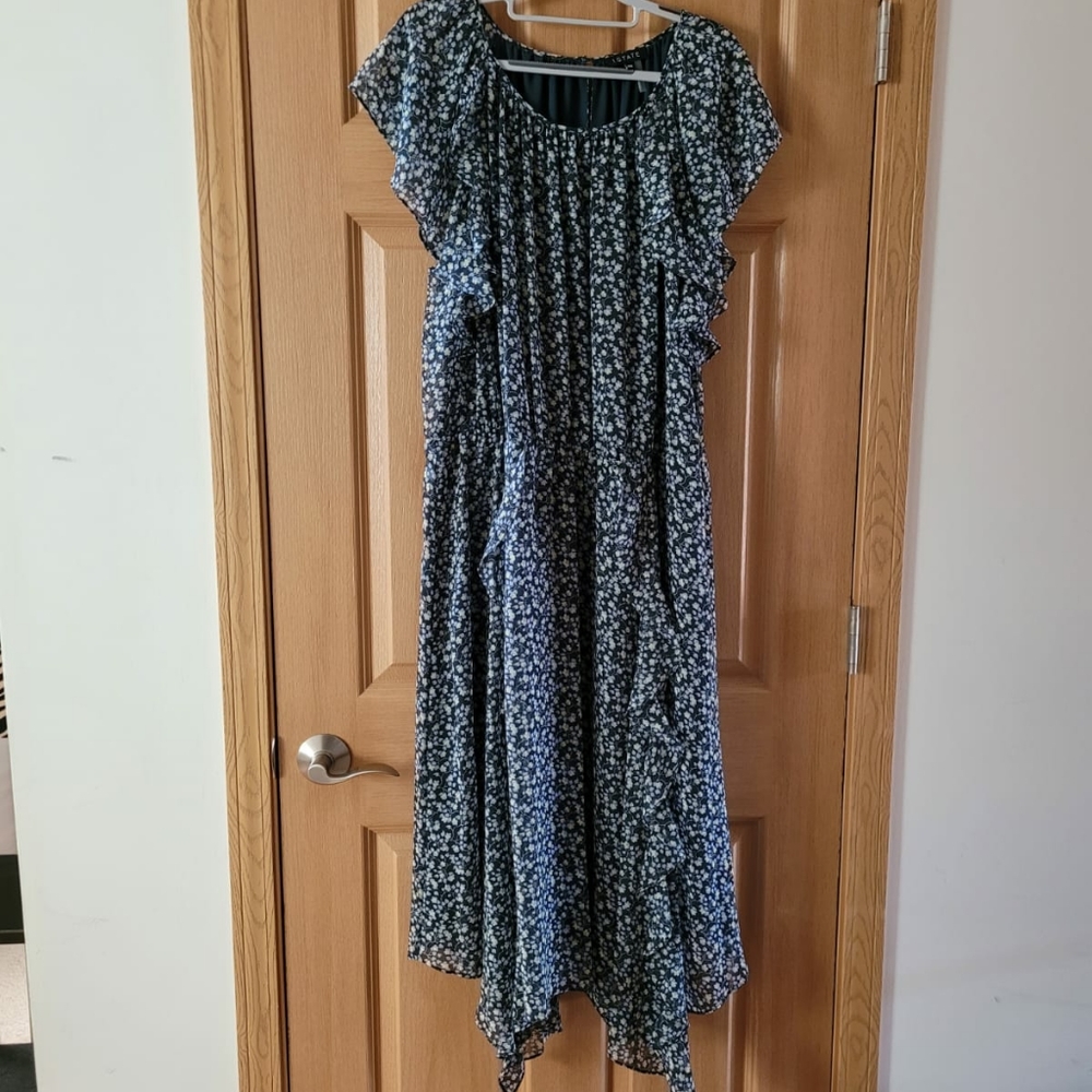 Floral midi dress